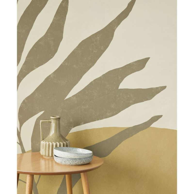 Eijffinger Eijffinger Twist Wallpower Silhouette Leaves Olive 318074