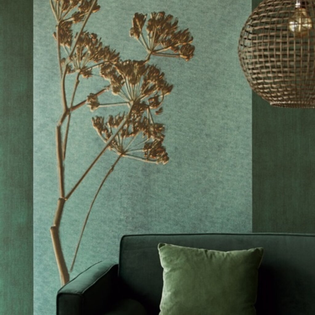 Eijffinger Eijffinger Lino Wallpower 379104 Heracleum Green