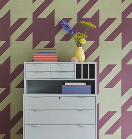 Eijffinger Eijffinger Revive Wallpower Pied De XL Burgundy Pistache 333672