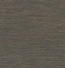 Dutch Wallcoverings Dutch First Class Arber behang Henley Charcoal/Gold DL26716