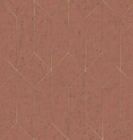 Dutch Wallcoverings Dutch First Class Arber behang Hayden Terracotta DL26703