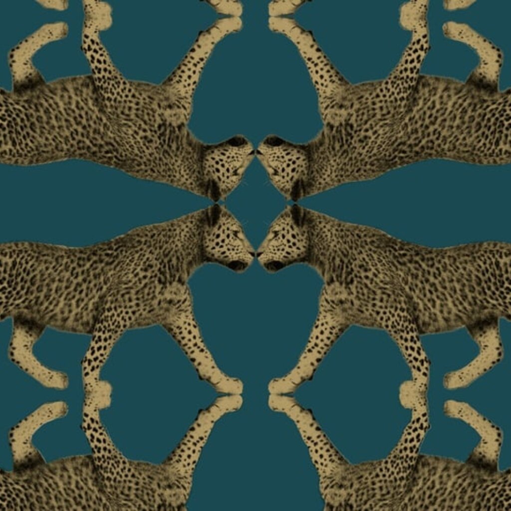 Hooked on Walls Hookedonwalls Leopard Walk behang Sabor 15331