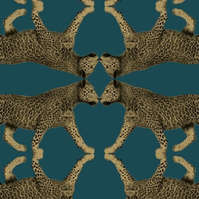 Hooked on Walls Hookedonwalls Leopard Walk behang Sabor 15331