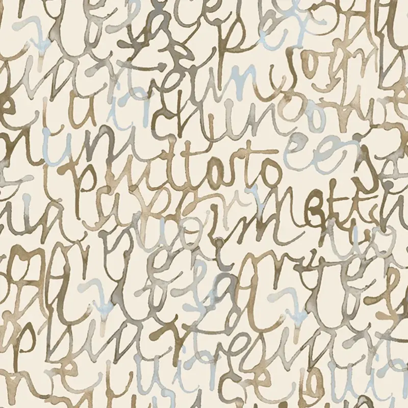 Hooked on Walls Hookedonwalls Silhouette behang Script 34863