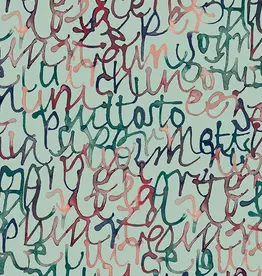 Hooked on Walls Hookedonwalls Silhouette behang Script 34861