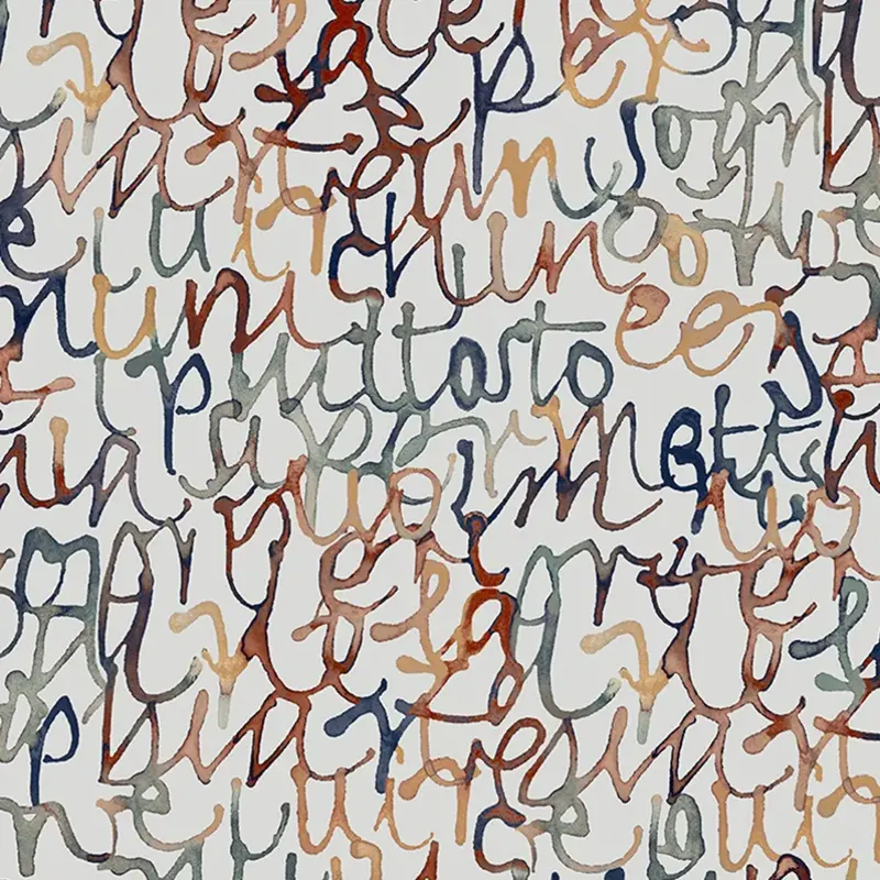 Hooked on Walls Hookedonwalls Silhouette behang Script 34860