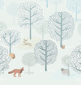 Eijffinger Eijffinger Mini Me Wallpower Forest Animals 399116