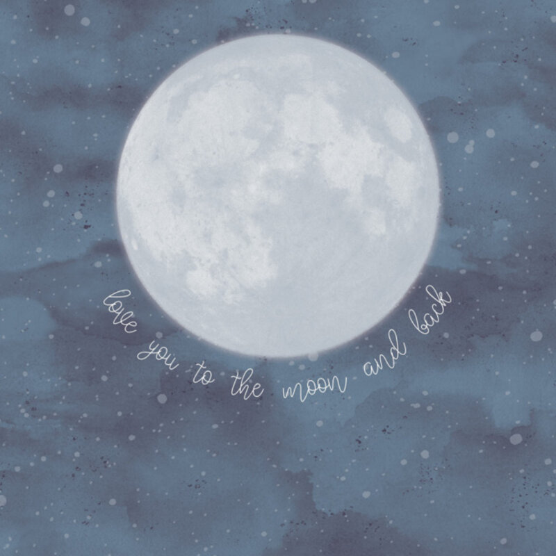 Eijffinger Eijffinger Mini Me Wallpower Over the Moon 399119