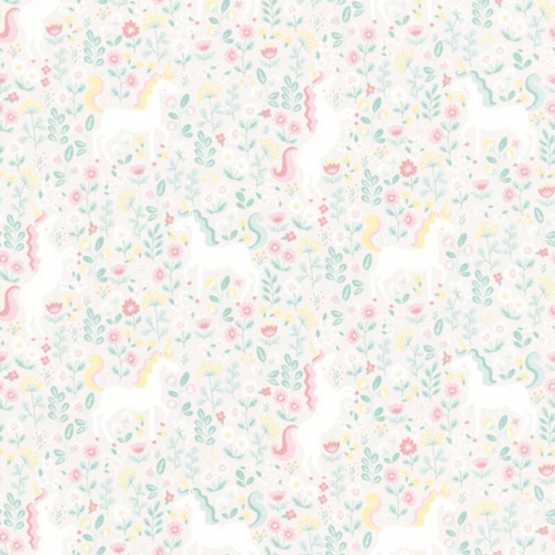 Eijffinger Eijffinger Mini Me Wallpower Unicorns Pastel 399111