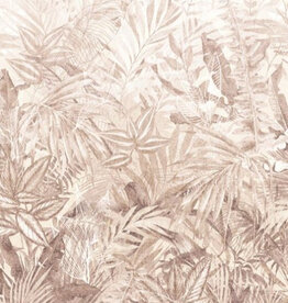 Eijffinger Eijffinger Rivièra Maison Wallpower Linen Leaves Taupe 350707