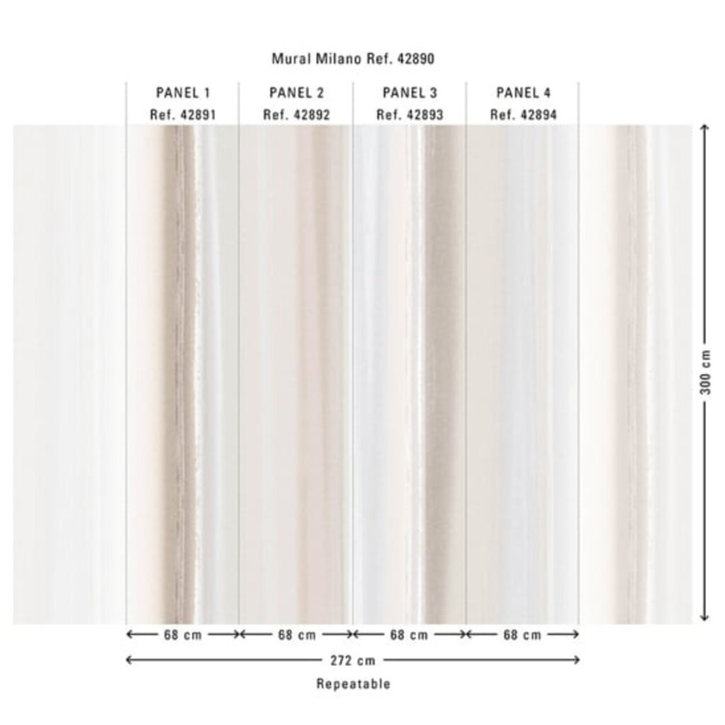 Hooked on Walls Hookedonwalls Milano Panorama Milano 42890