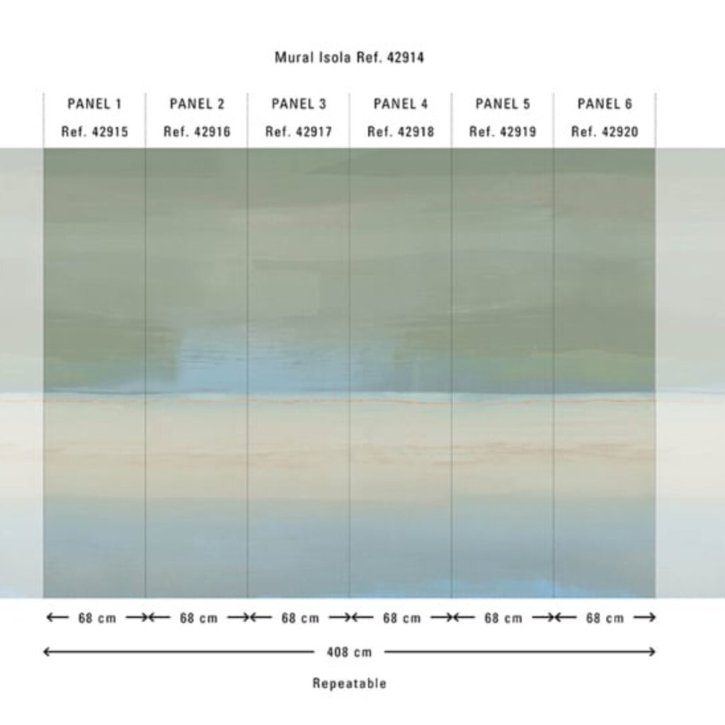 Hooked on Walls Hookedonwalls Milano Panorama Isola 42914