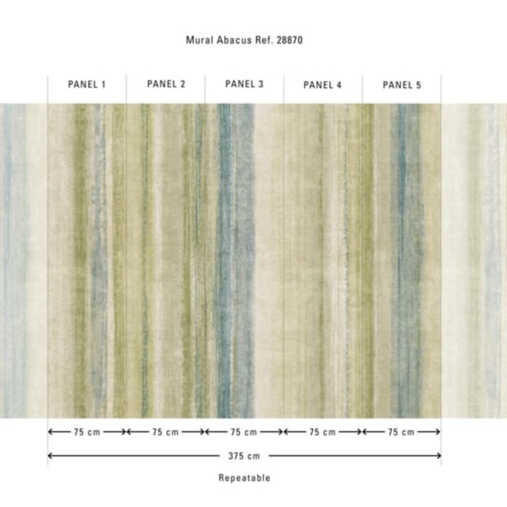 Hooked on Walls Hookedonwalls Woven Island Panorma Abacus 28870