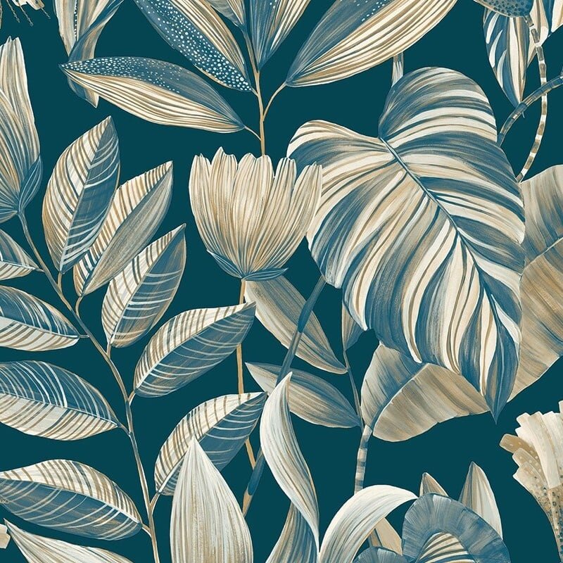 Hooked on Walls Hookedonwalls Ginkgo behang Ikebana 21911