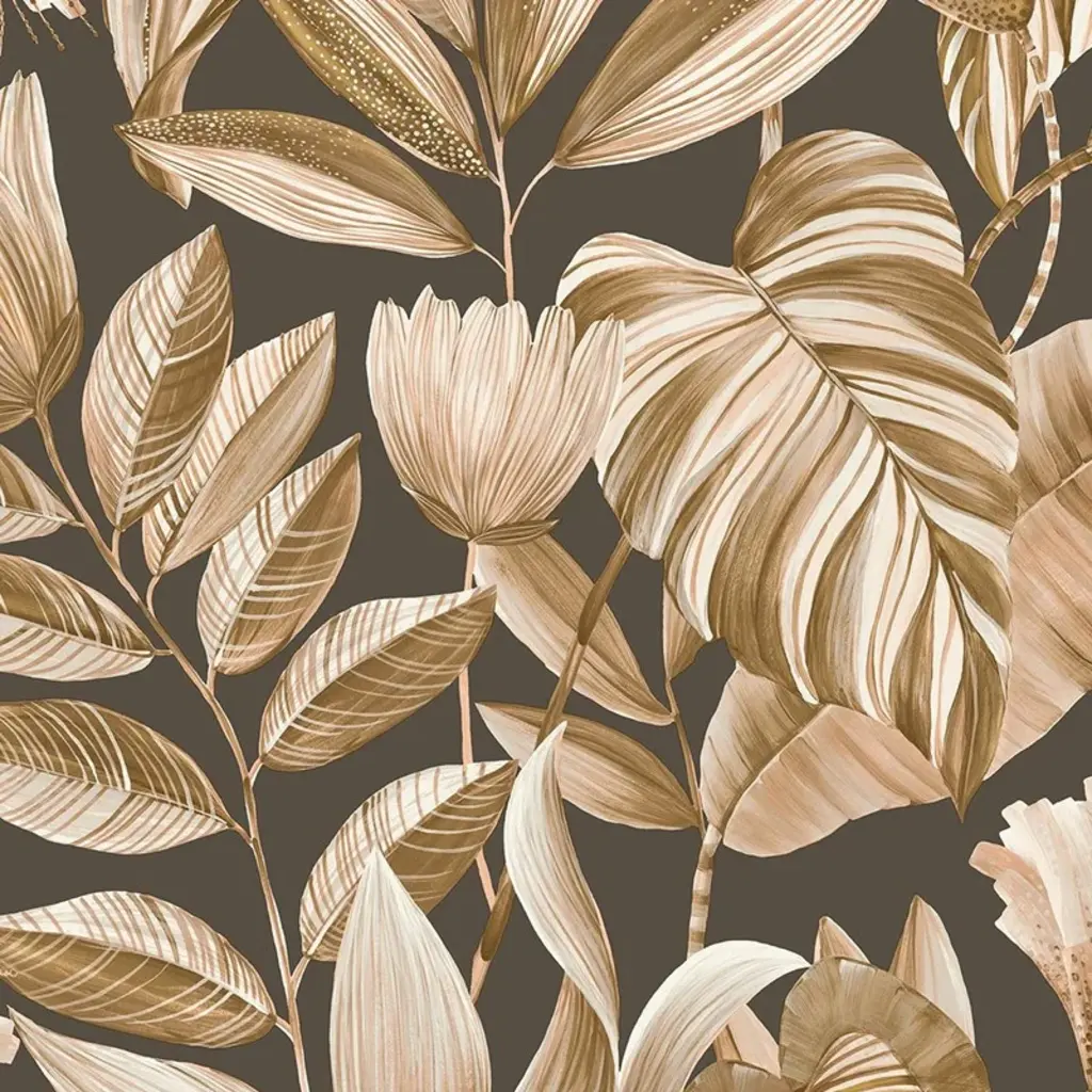 Hooked on Walls Hookedonwalls Ginkgo behang Ikebana 21913