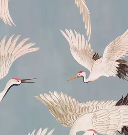 Hooked on Walls Hookedonwalls Martha Corthese behang Cranes 37821