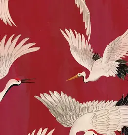 Hooked on Walls Hookedonwalls Martha Corthese behang Cranes 37823