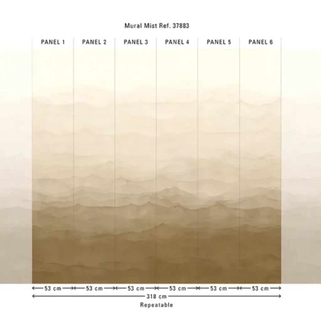 Hooked on Walls Hookedonwalls Martha Corthese Panorama Mist 37883