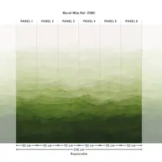 Hooked on Walls Hookedonwalls Martha Corthese Panorama Mist 37881