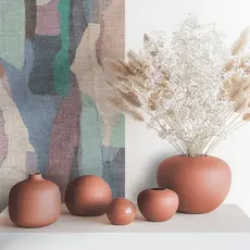 Hooked on Walls Hookedonwalls Aquarel behang Collage 27701