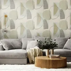 Hooked on Walls Hookedonwalls Aquarel behang Joyful 27721