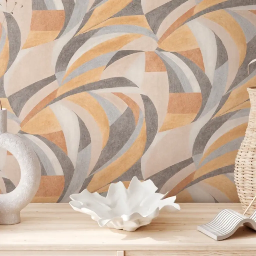 Hooked on Walls Hookedonwalls Aquarel behang Swing 27731