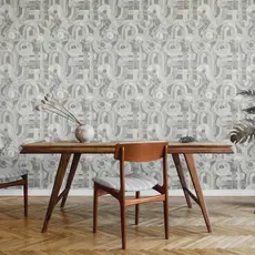 Hooked on Walls Hookedonwalls Liaison behang Curved Brush 46319