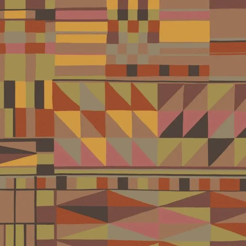 Hooked on Walls Hookedonwalls Linen Lyrics behang Tiébélé 34761