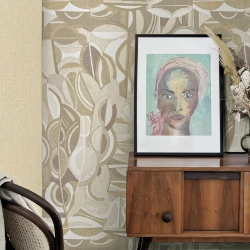 Hooked on Walls Hookedonwalls Linen Lyrics behang Eclecttico 34740