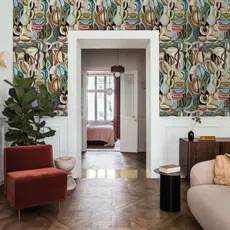 Hooked on Walls Hookedonwalls Linen Lyrics behang Eclecttico 34742