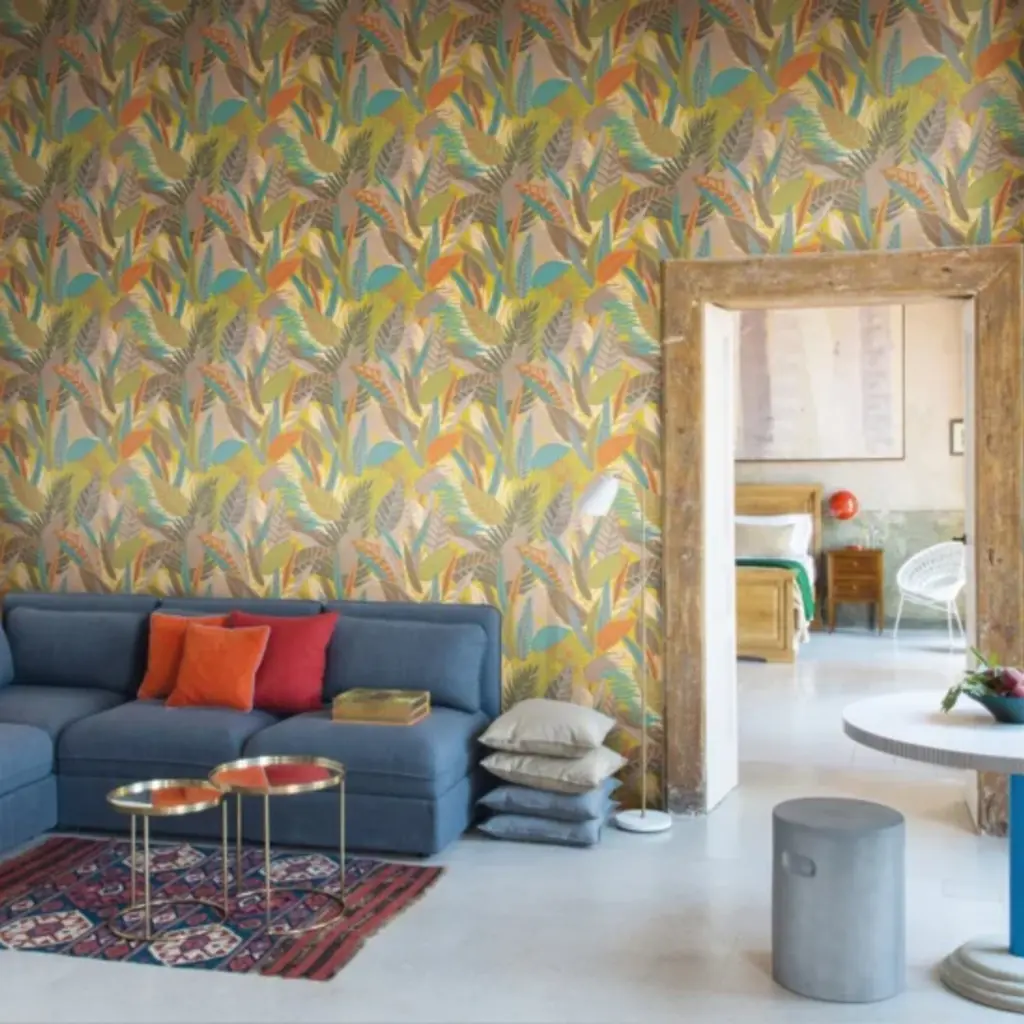 Hooked on Walls Hookedonwalls Linen Lyrics behang Kongo 34751