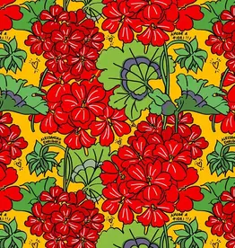 Hooked on Walls Hookedonwalls Enriquezland behang Love Geranei 25505