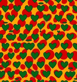 Hooked on Walls Hookedonwalls Enriquezland behang Psyco Cuori 25501