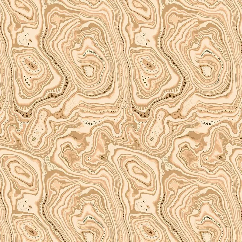 Hooked on Walls Hookedonwalls Enriquezland behang Buenachite 25514