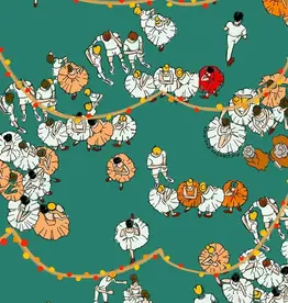 Hooked on Walls Hookedonwalls Enriquezland behang Le Ballet 25523