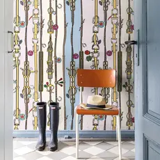 Hooked on Walls Hookedonwalls Enriquezland behang Portafortuna 25529