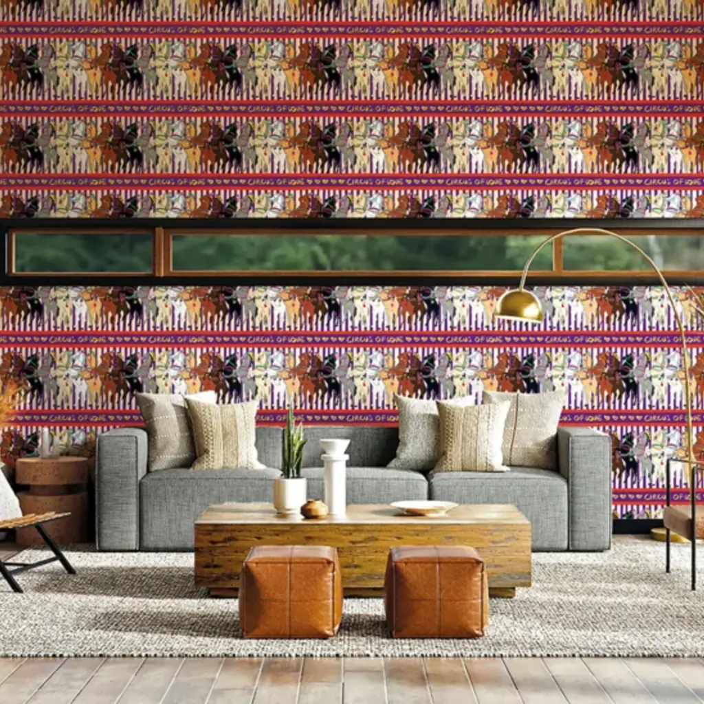 Hooked on Walls Hookedonwalls Enriquezland behang Crazy Horse 25530