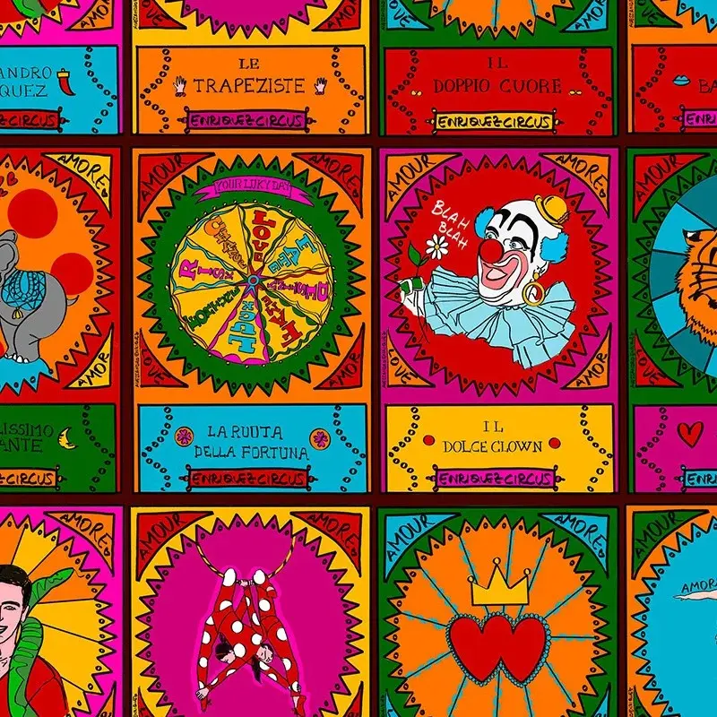 Hooked on Walls Hookedonwalls Enriquezland behang Locandine 25521