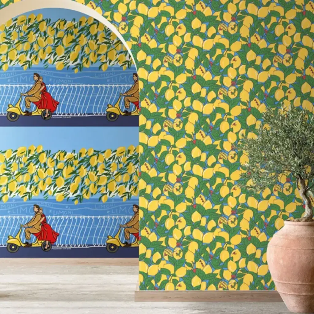 Hooked on Walls Hookedonwalls Enriquezland behang Limoni 25539