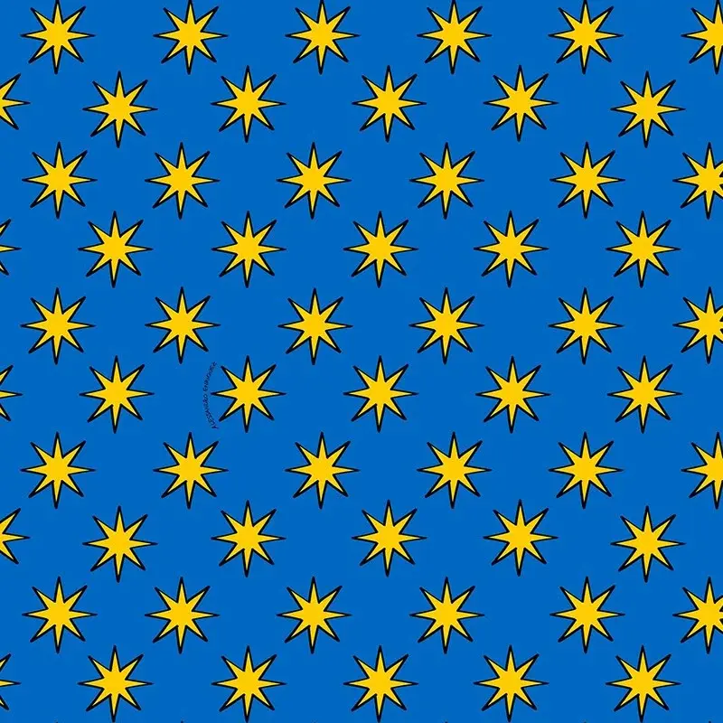 Hooked on Walls Hookedonwalls Enriquezland behang Stelle 25519