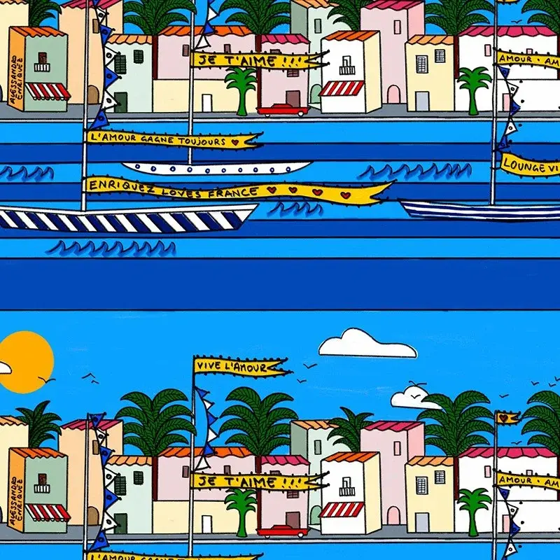 Hooked on Walls Hookedonwalls Enriquezland behang Mare Mare Mare 25547