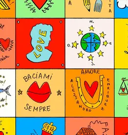 Hooked on Walls Hookedonwalls Enriquezland behang Baciami Sempre 25549