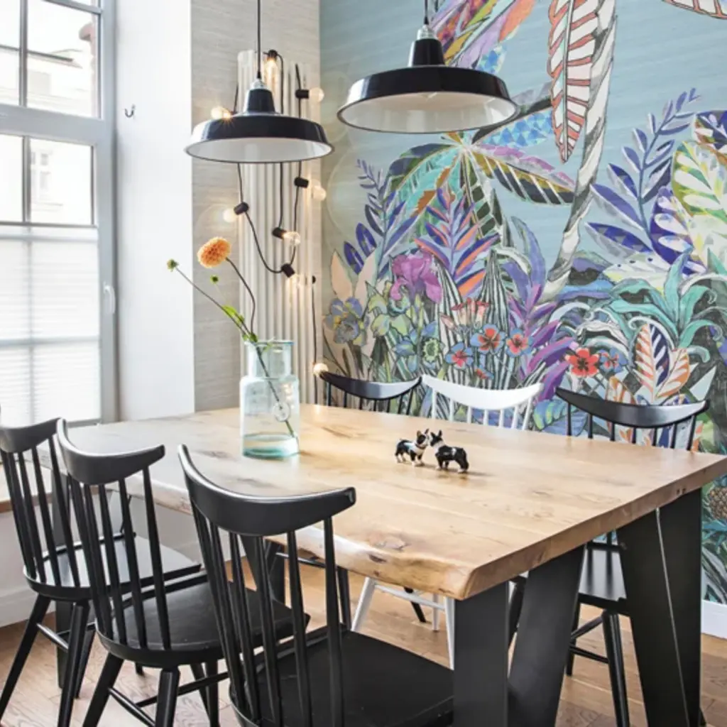 Hooked on Walls Hookedonwalls JV 602 Jaipur Panoramique Jaipur Garden 6872