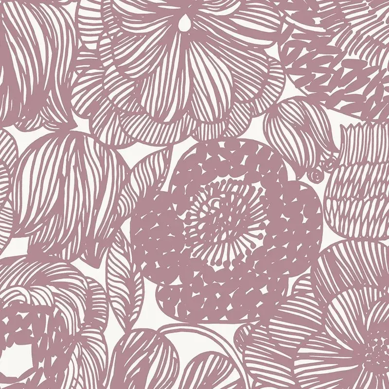 Hooked on Walls Hookedonwalls Marimekko behang Kurjenpolvi 25180