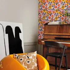 Hooked on Walls Hookedonwalls Marimekko behang Rosarium 25155