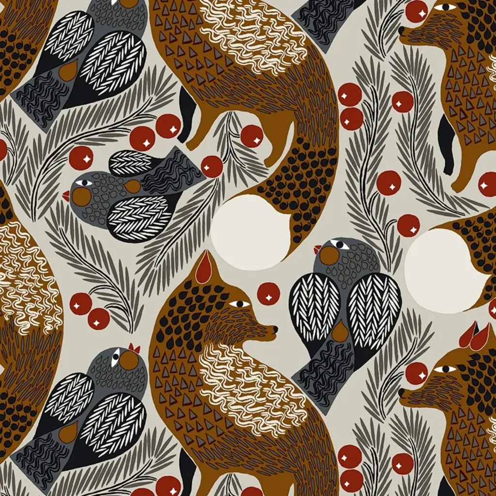 Hooked on Walls Hookedonwalls Marimekko behang Ketunmarja 25175