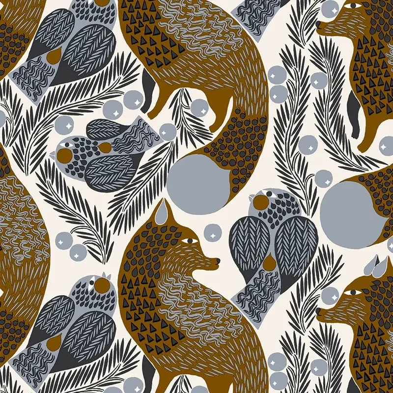 Hooked on Walls Hookedonwalls Marimekko behang Ketunmarja 25176