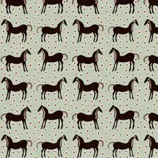 Hooked on Walls Hookedonwalls Marimekko behang Musta Tamma 25172