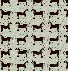 Hooked on Walls Hookedonwalls Marimekko behang Musta Tamma 25172