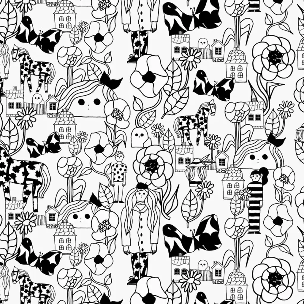 Hooked on Walls Hookedonwalls Marimekko behang Marikyla 25166